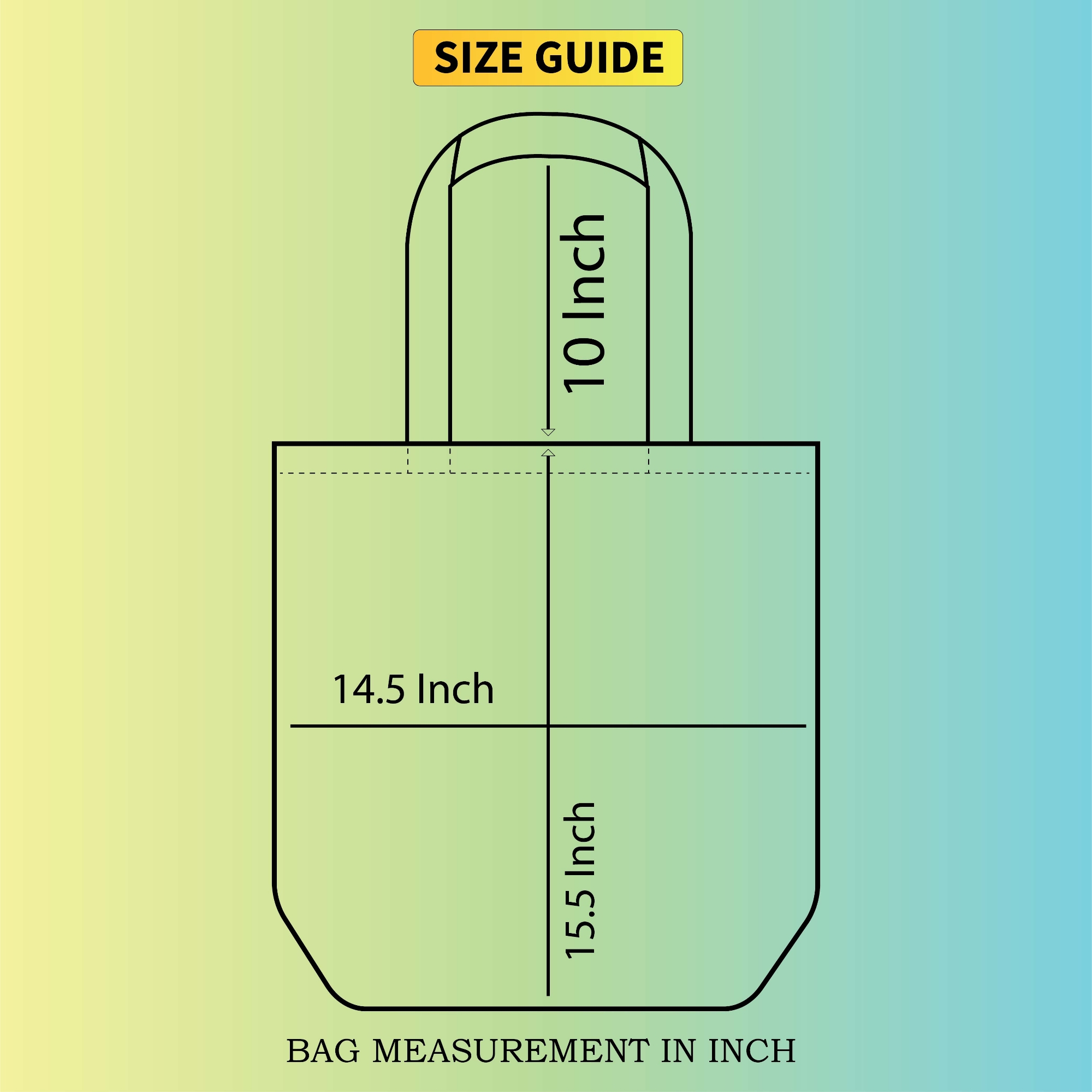 Picture of TAG Lifestyle Canvas Tote Bag GENTLE WOMAN Design Top Handle Olive Green Color Tote Bag for girls For University/College/Trendy Fashionable Women