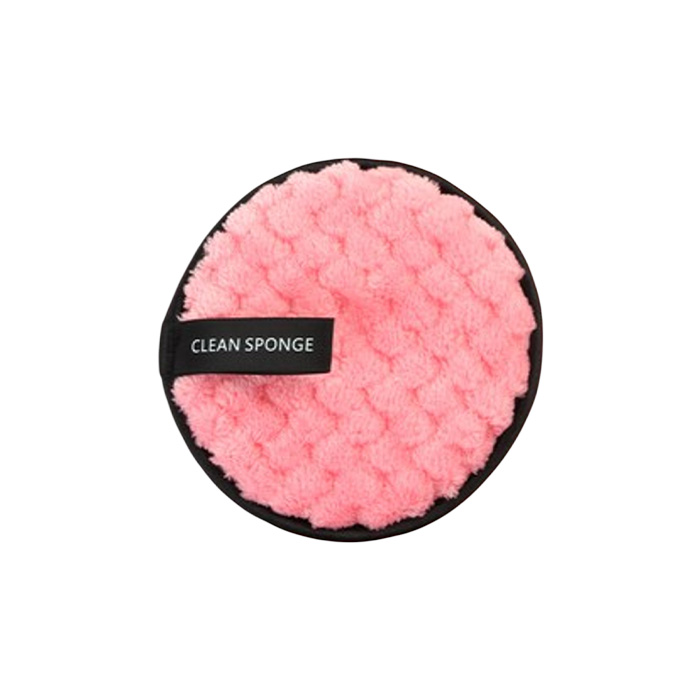 Picture of Lazy Pineapple Shaped Reusable Fiber Make Up Remover Clean Sponge