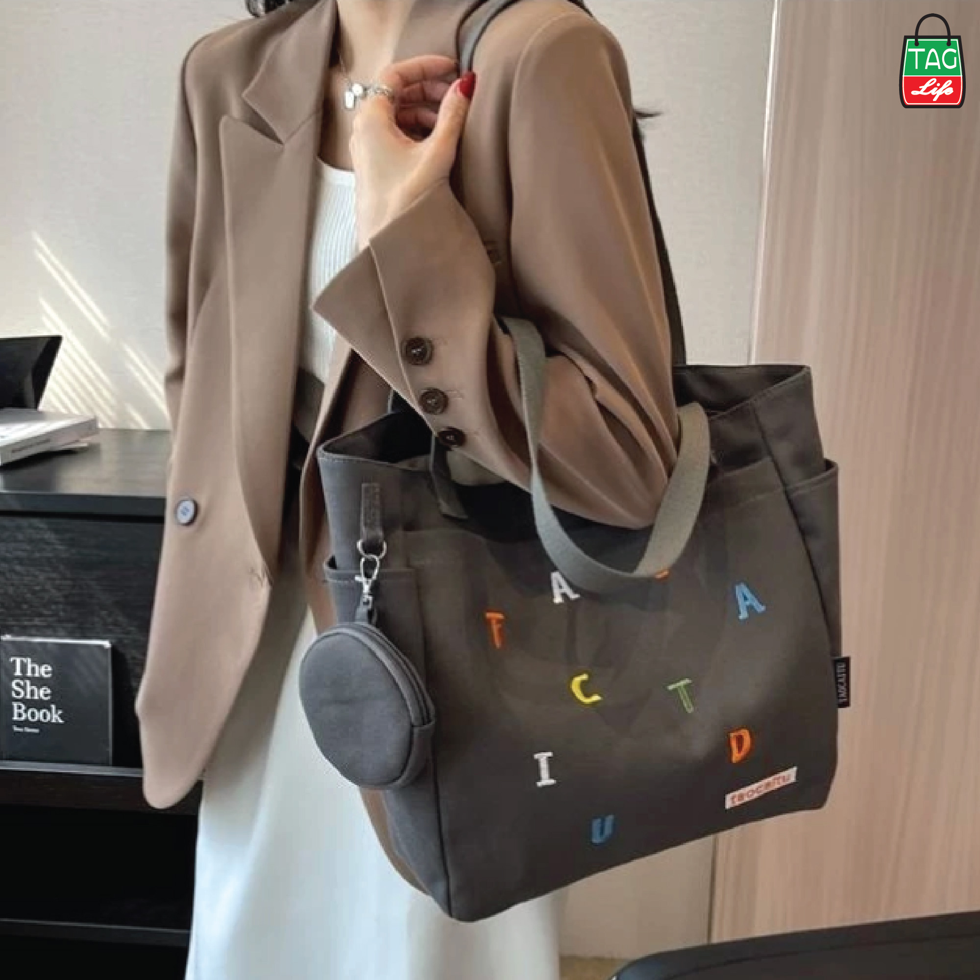 Picture of TAG Lifestyle Exclusive Design embroidery Bag  Women