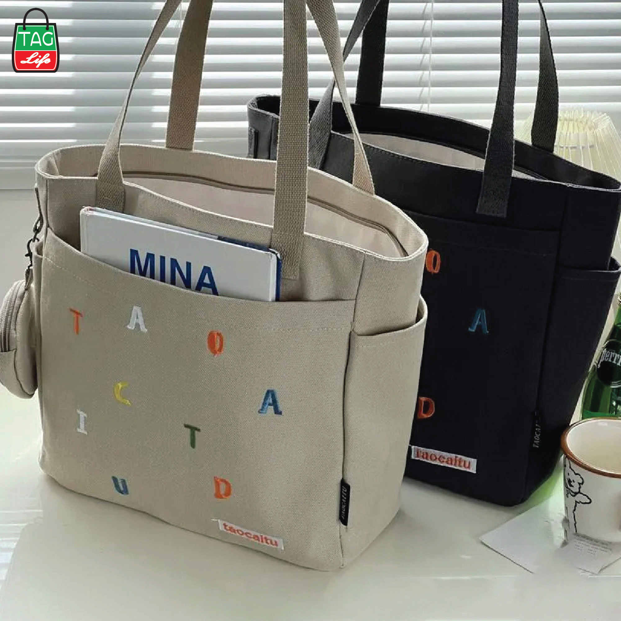 Picture of TAG Lifestyle Exclusive Design embroidery Bag  Women