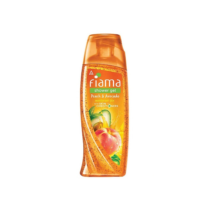 Picture of Fiama Shower Gel Peach & Avocado Body Wash with Skin Conditioners for Soft Moisturised Skin 250ml Bottle (Made in India)