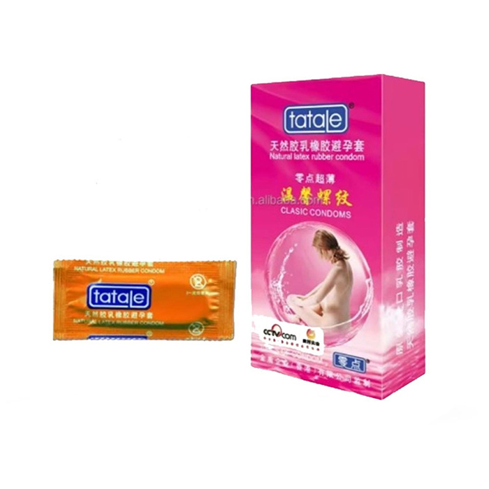 Picture of Tatale Classic Condom For Men 10pcs Pack - Dotted & Ribbed Condom , Plain & Thin Condom