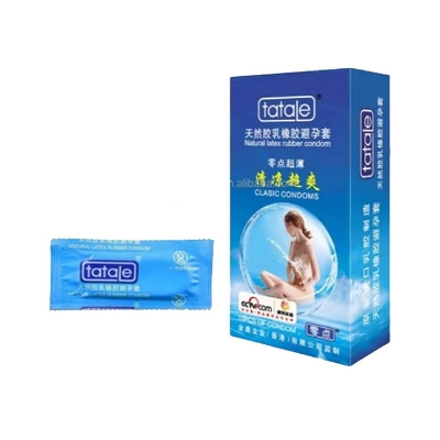 Picture of Tatale Classic Condom For Men 10pcs Pack - Dotted & Ribbed Condom , Plain & Thin Condom