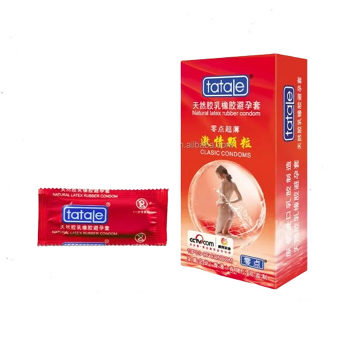 Picture of Tatale Classic Condom For Men 10pcs Pack - Dotted & Ribbed Condom , Plain & Thin Condom
