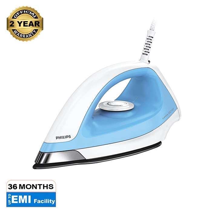 Picture of Philips Dry Iron - Blue (GC157)