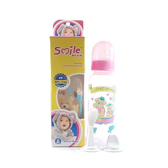 Picture of Smile Bear Food & Juice Feeder with Silicone Nipple 250ml