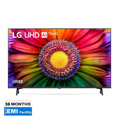 Picture of LG 43" UHD TV UR80 4K Smart TV (43UR8050PSB)