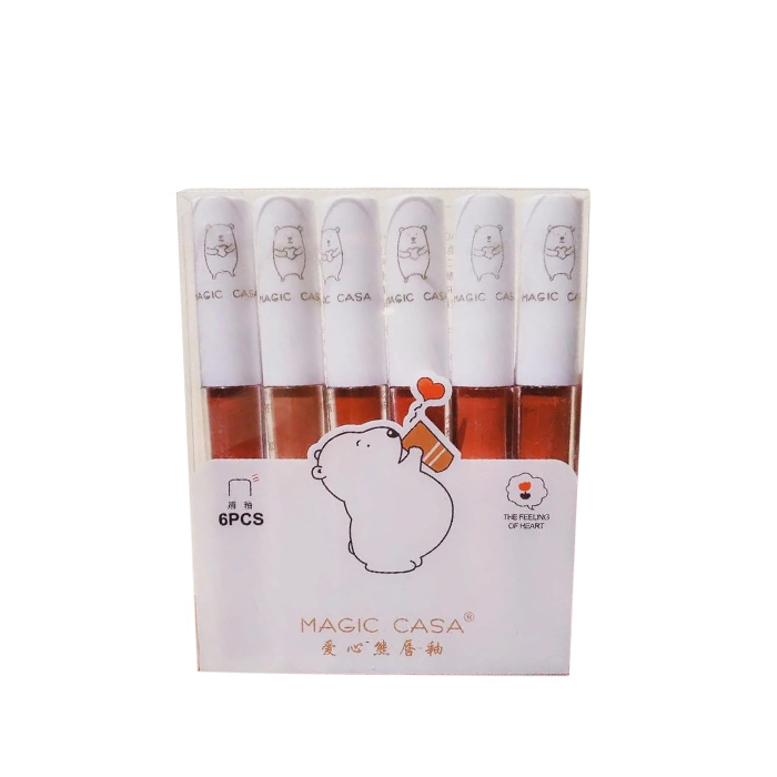 Picture of Magic Casa 6pcs Cute Bear Lipstick Set