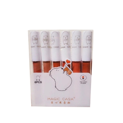 Picture of Magic Casa 6pcs Cute Bear Lipstick Set