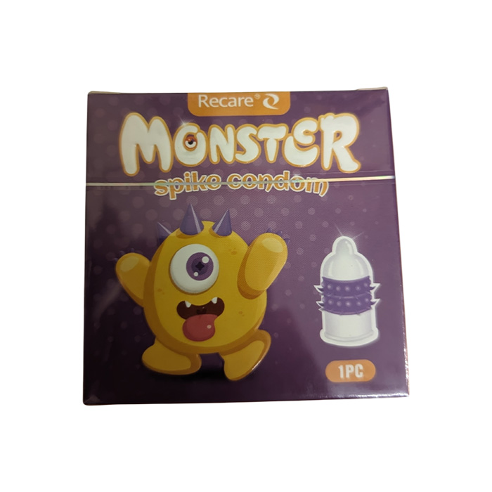 Picture of Recare Monster Condom - Spike Funny Shape Condom 1Pcs Pack