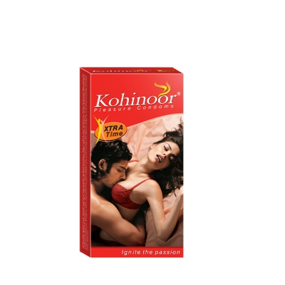 Picture of Kohinoor Pleasure Condom Xtra Time 10pcs Pack | India