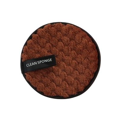 Picture of Lazy Pineapple Shaped Reusable Fiber Make Up Remover Clean Sponge