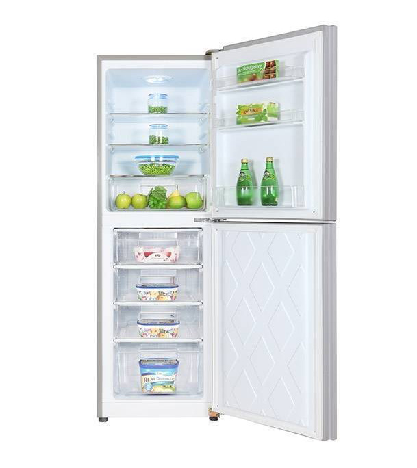 Buy VISION Glass Door Refrigerator RE-330 Liter Red Flower Bottom Mount at Best Price In Bangladesh