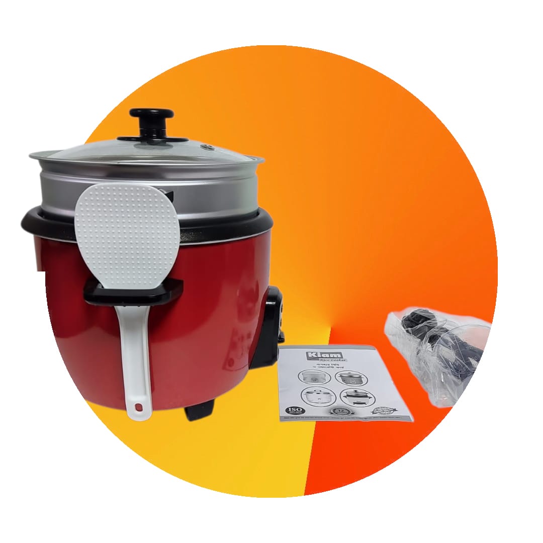 KiAM DRUM RICE COOKER DRC-401 (1.2 LTR) ZangSportsonline shop bangladeshothoba.com