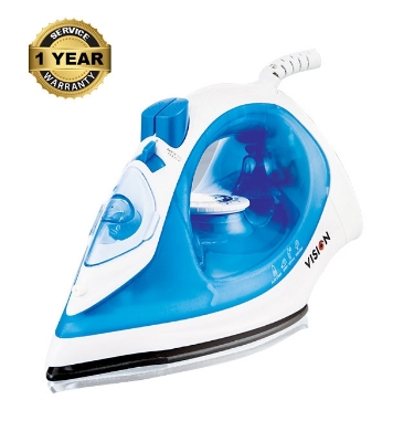 Picture of VISION Electric Iron 1800W with Shock and Burn Proof VIS-SEI-002 Multi Color 
