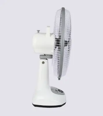 Buy VISION Rechargeable Table Fan 14''(White) USB Charger Online at Best Price