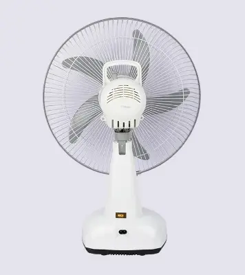 Buy VISION Rechargeable Table Fan 14''(White) USB Charger Online at Best Price