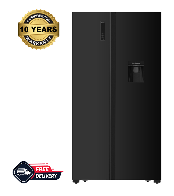 Picture of VISION 566 Liter Glass Door Refrigerator Side By Side Inverter SHR