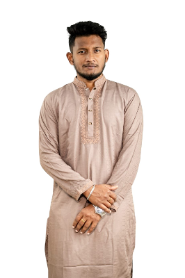 Picture of 100% cotton slub Premium Quality Luxury Design Panjabi