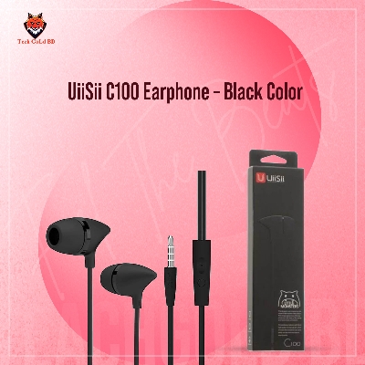 Picture of UiiSii C100 Earphone – Black Color