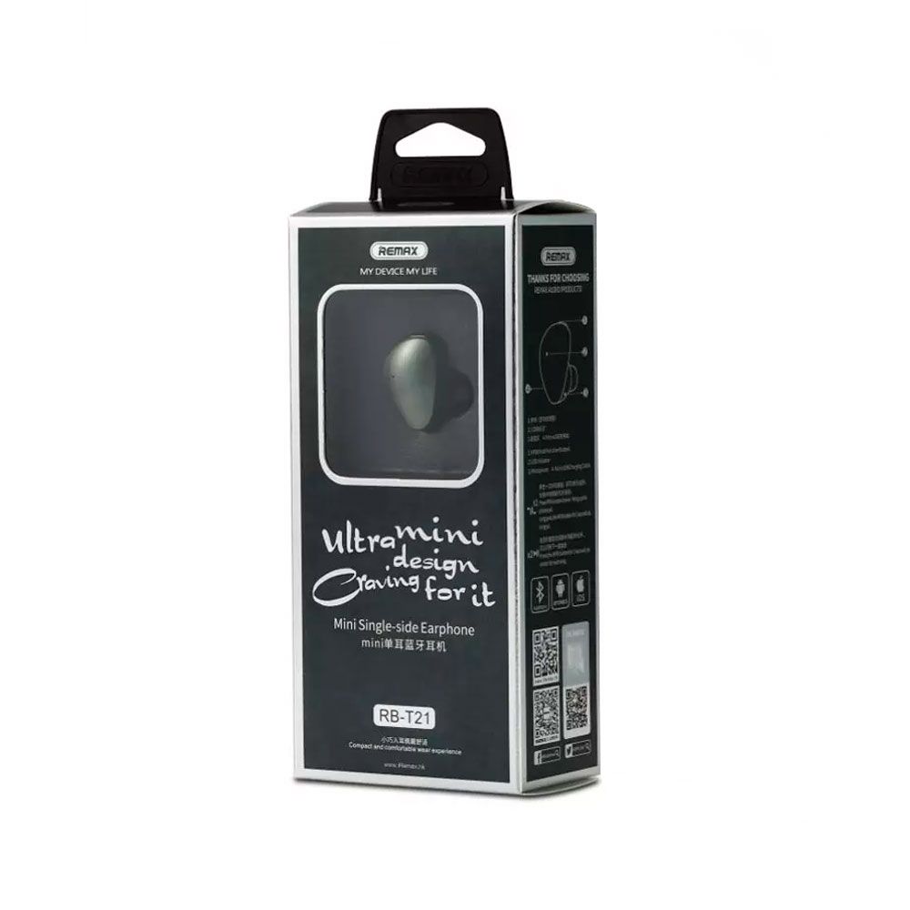 Picture of Remax RB-T21 Single Side Bluetooth Earphone  \ No product will be return after The Seal is broken