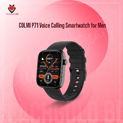 Picture of COLMI P71 Voice Calling Smartwatch Men Health Monitoring IP68 Waterproof Smart Notifications Voice  \  No product will be return after The Seal is brokenAssistant Smart Watch Women