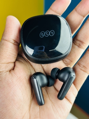 Picture of QCY T13X TWS Earbuds Bluetooth V5.3 Earphone \ No product will be return after The Seal is broken
