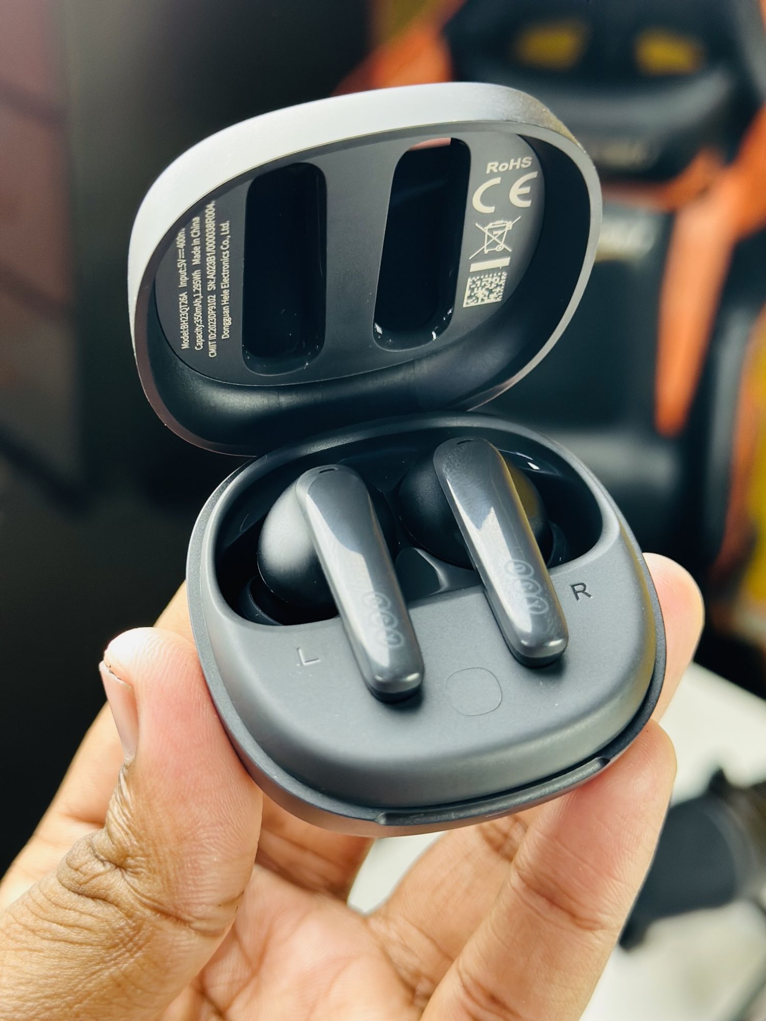 Picture of QCY T13X TWS Earbuds Bluetooth V5.3 Earphone \ No product will be return after The Seal is broken