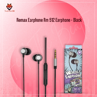 Picture of Remax Earphone Rm 512 Earphone - Headphone