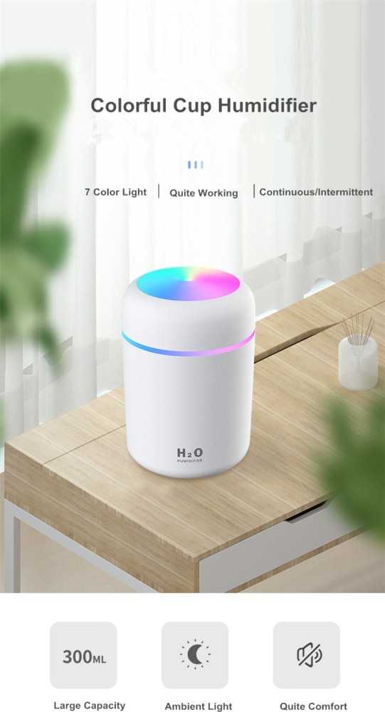 Picture of H2o mini USB Humidifier – White Color \ No product will be return after The Seal is broken