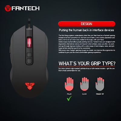 Picture of Fantech Zeus X5S Macro Programmable Gaming Mouse \ No product will be return after The Seal is broken