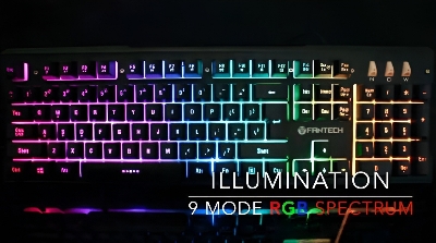 Picture of Fantech K612 Soldier RGB Gaming Keyboard \ No product will be return after The Seal is broken