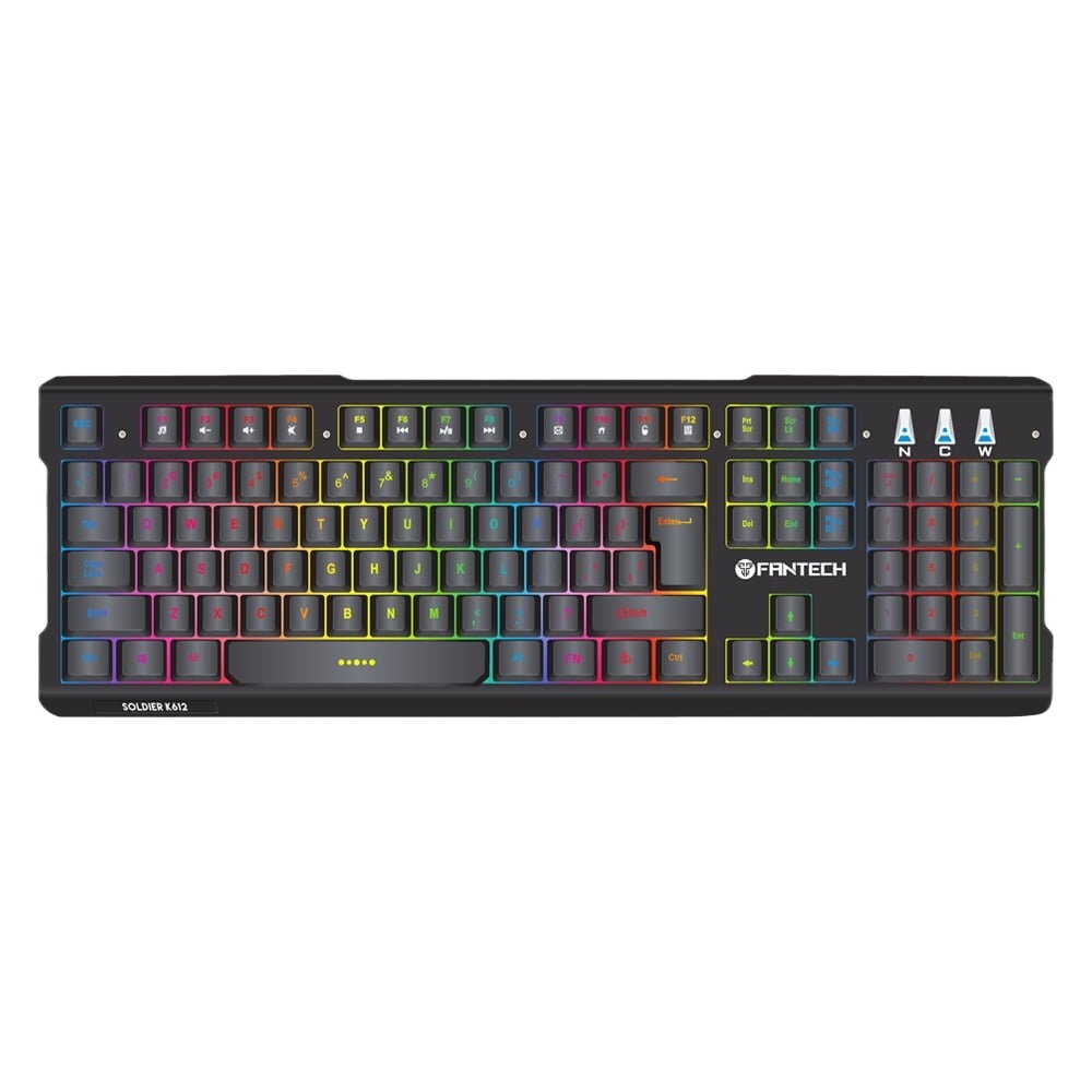 Picture of Fantech K612 Soldier RGB Gaming Keyboard \ No product will be return after The Seal is broken