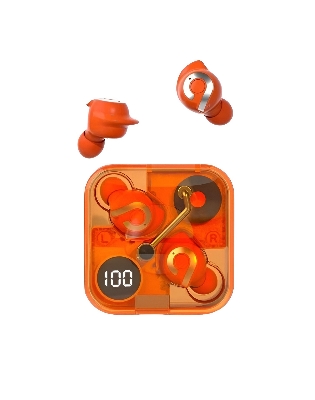 Picture of Extra Bass P61 Pro Transparent Noise Reduction True Wireless Earbuds \ No product will be return after The Seal is broken