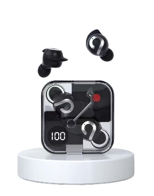 Picture of Extra Bass P61 Pro Transparent Noise Reduction True Wireless Earbuds \ No product will be return after The Seal is broken