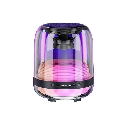Picture of AWEI Y386 RGB Light Portable Bluetooth Speaker \ No product will be return after The Seal is broken