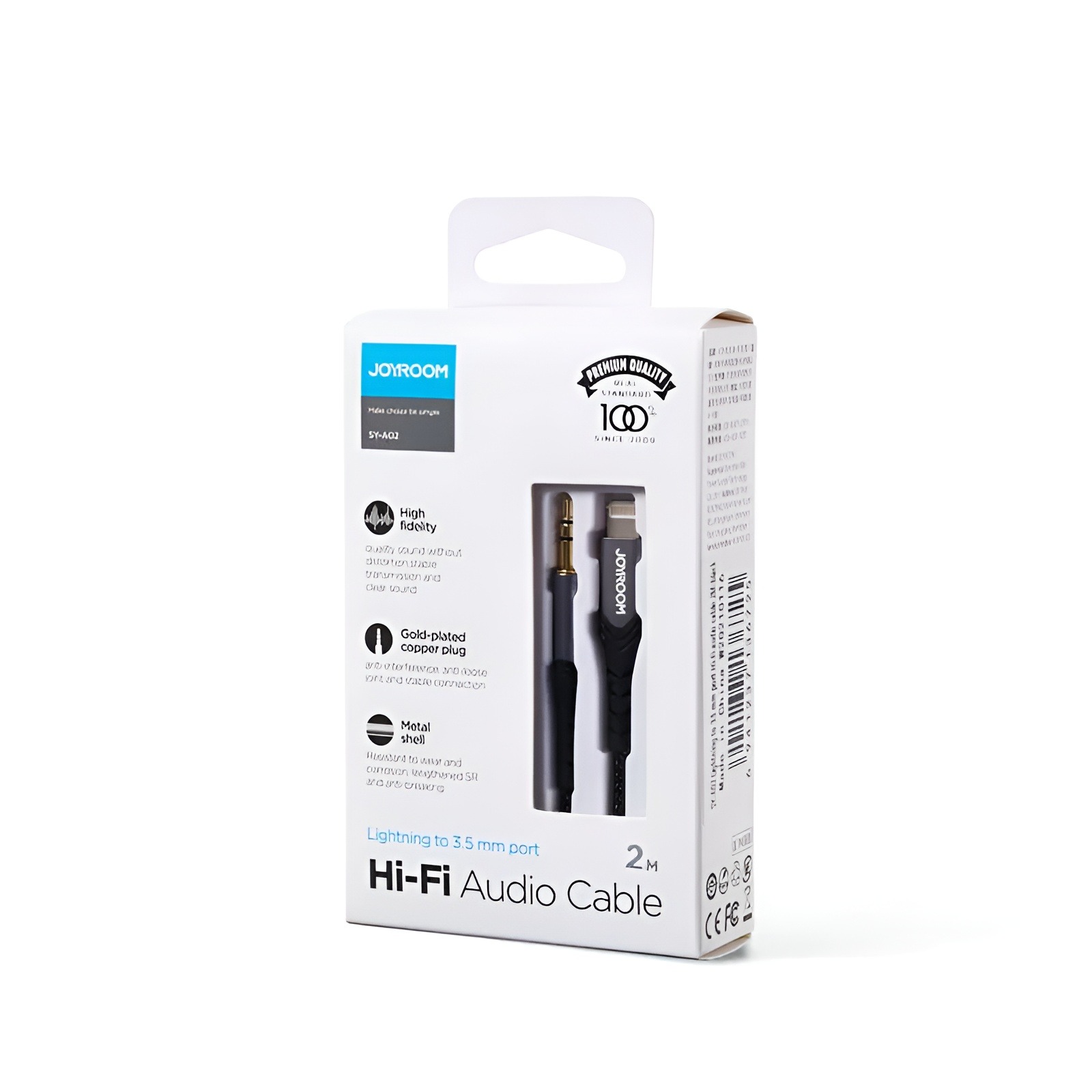 Picture of SY-A05 Headphone Female To 2-Male Y-Splitter Audio Cable 0.2m No product will be return after The Seal is broken