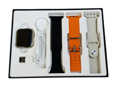 Picture of HW9 Pro Max Smart Watch (3 Straps In 1) No product will be return after The Seal is broken