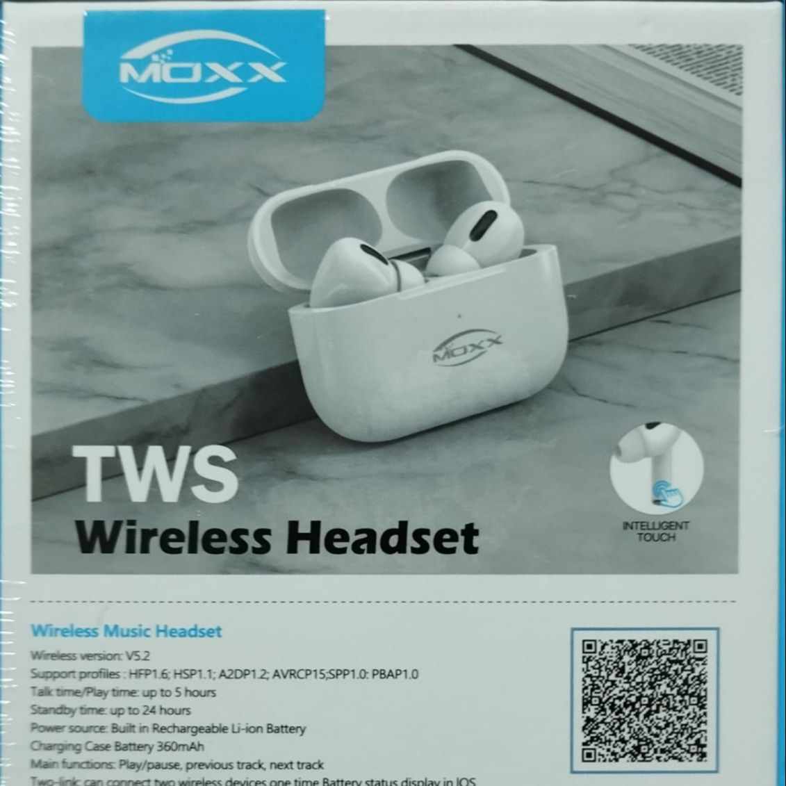 Picture of MOXX Wireless Headset Buds Airpods Wireless earbuds Touch Control Device (MA-02pro) \ No product will be return after The Seal is broken