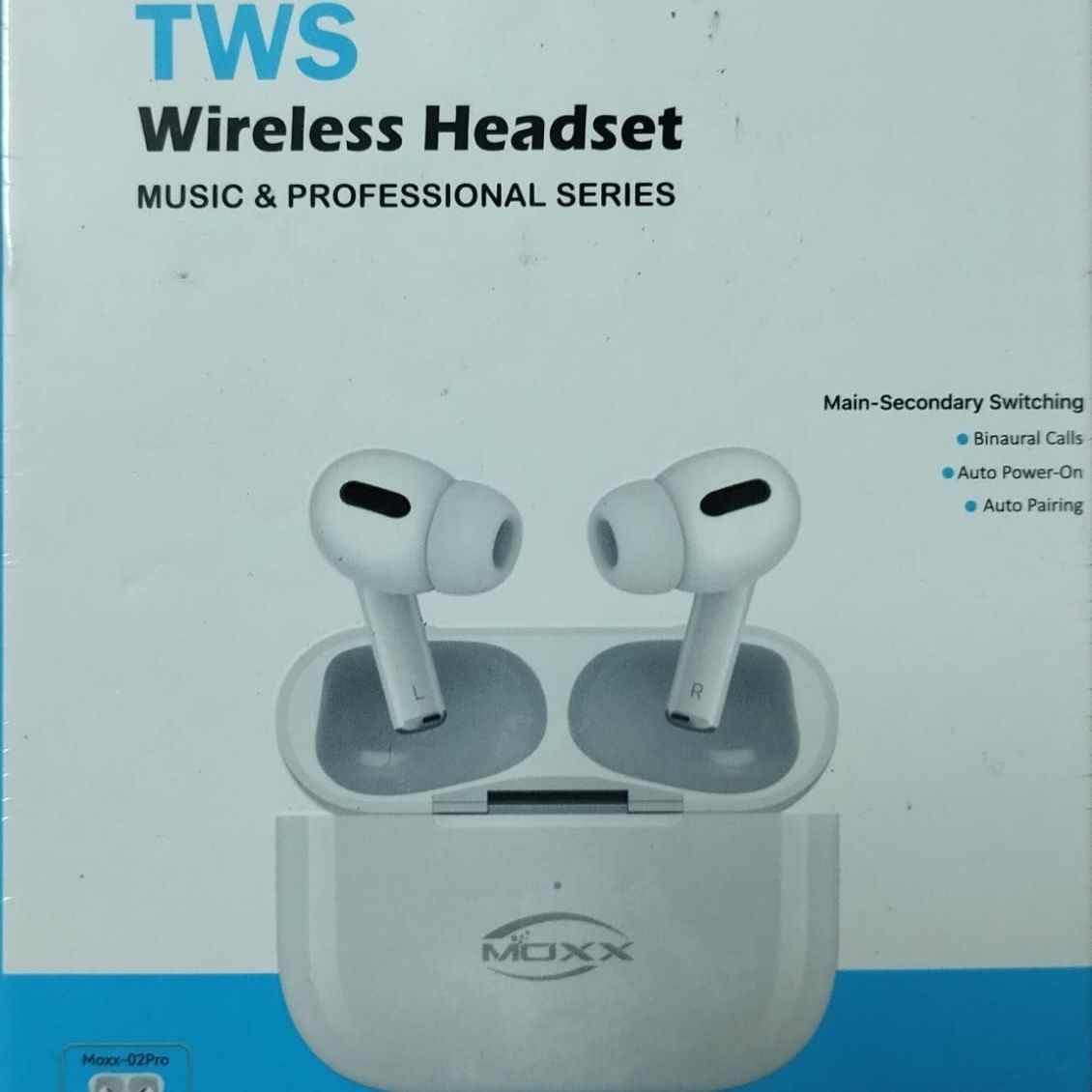 Picture of MOXX Wireless Headset Buds Airpods Wireless earbuds Touch Control Device (MA-02pro) \ No product will be return after The Seal is broken
