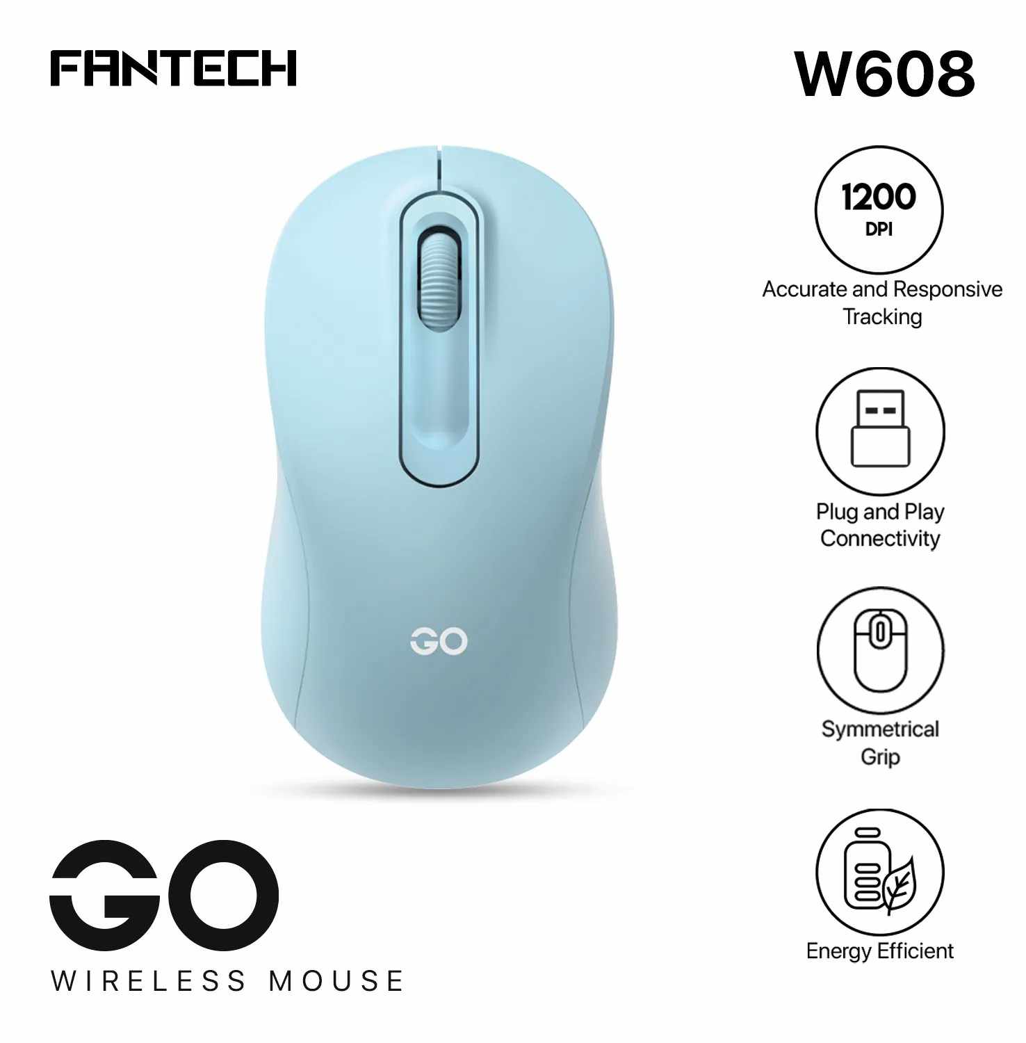 Picture of Fantech Go W608 Wireless Mouse