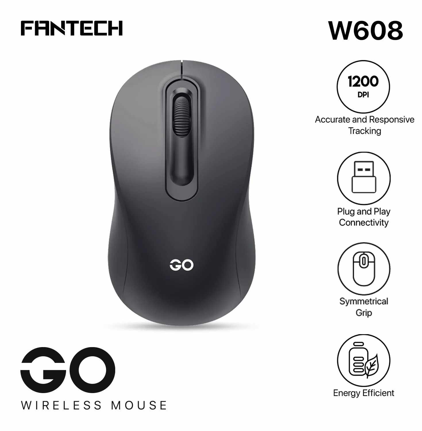 Picture of Fantech Go W608 Wireless Mouse