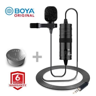 Picture of BOYA M1 Microphone For Smartphone, DSLR, Laptop, MacBook (Official Product orginal