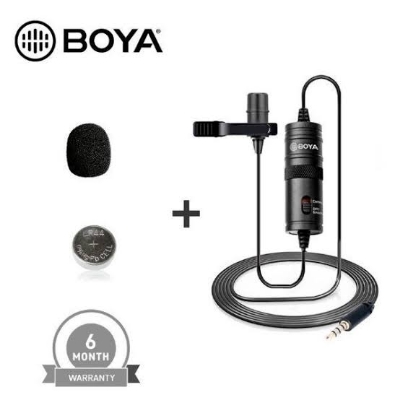 Picture of BOYA M1 Microphone For Smartphone, DSLR, Laptop, MacBook (Official Product orginal