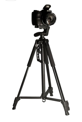 Picture of PLOKAMA PK 9930 Tripod 150 CM: Camera Camcorder Stand for Photography, Compatible with Mobile Phones and Cameras