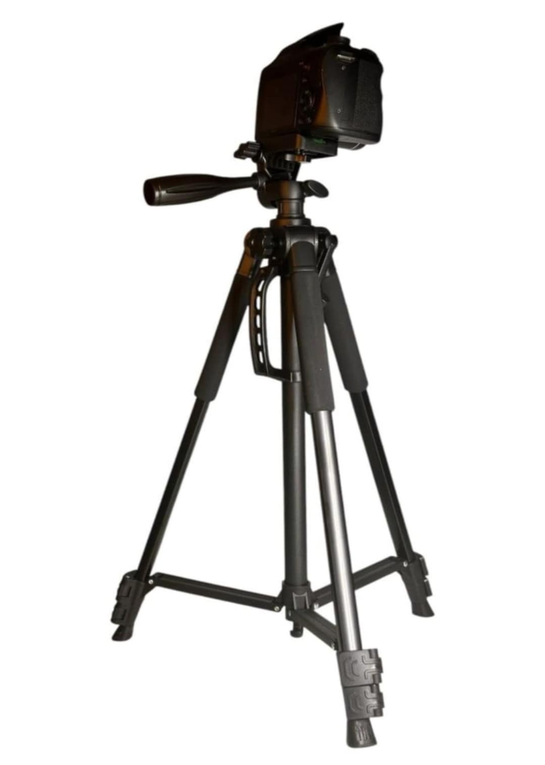 Picture of PLOKAMA PK 9930 Tripod 150 CM: Camera Camcorder Stand for Photography, Compatible with Mobile Phones and Cameras
