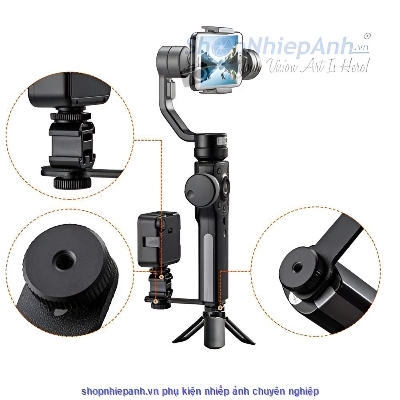 Picture of Ulanzi Gimbal Microphone Extension 3 Cold Shoe Mounts (PT-3)