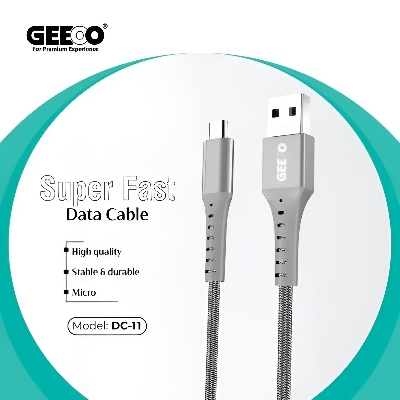 Picture of Geeoo DC-11 3A Micro USB Short Cable 30cm