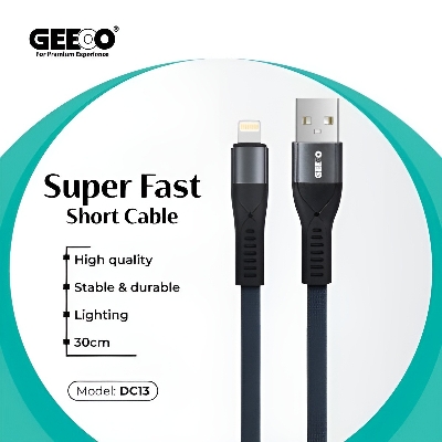 Picture of Geeoo DC-21 2.4A Micro USB Long Charging Data Cable 2m