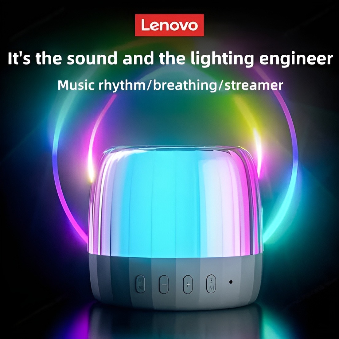 Picture of Lenovo K3 Plus RGB Portable Wireless Bluetooth Speaker